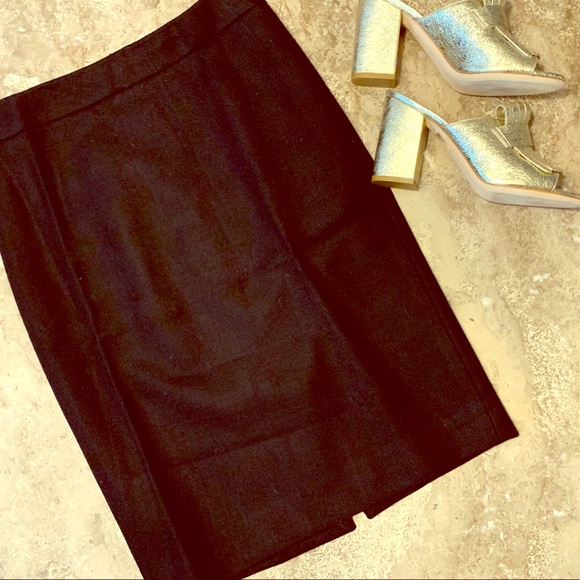 J. Crew Dresses & Skirts - 🖤 100% Wool Jcrew Pencil Skirt 🖤